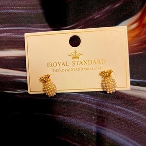 Pineapple Stud Earrings